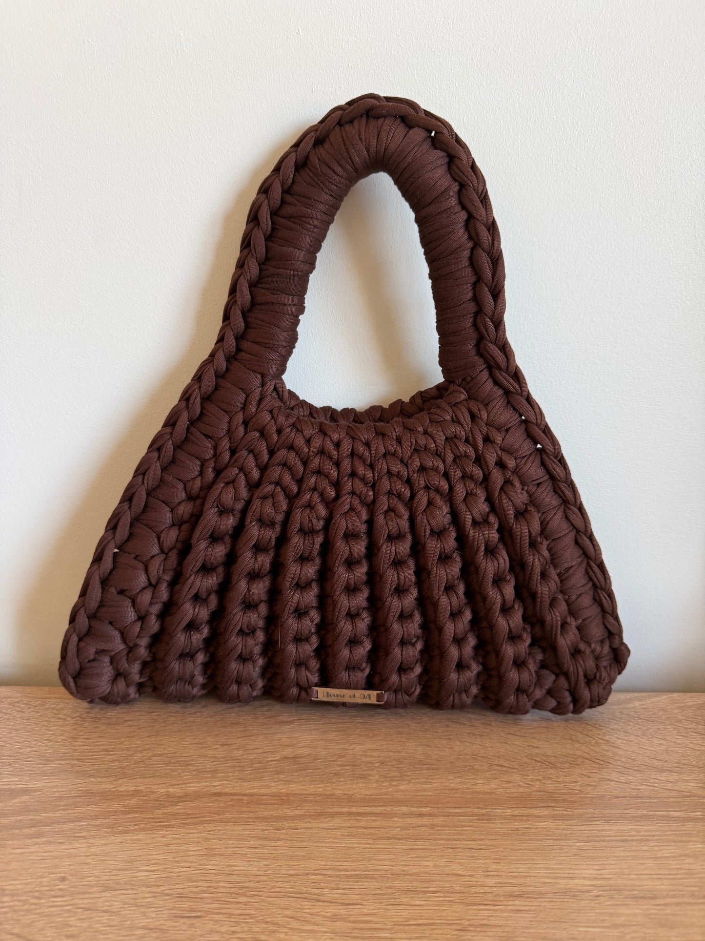 CLEO Handbag - Chocolate Brown