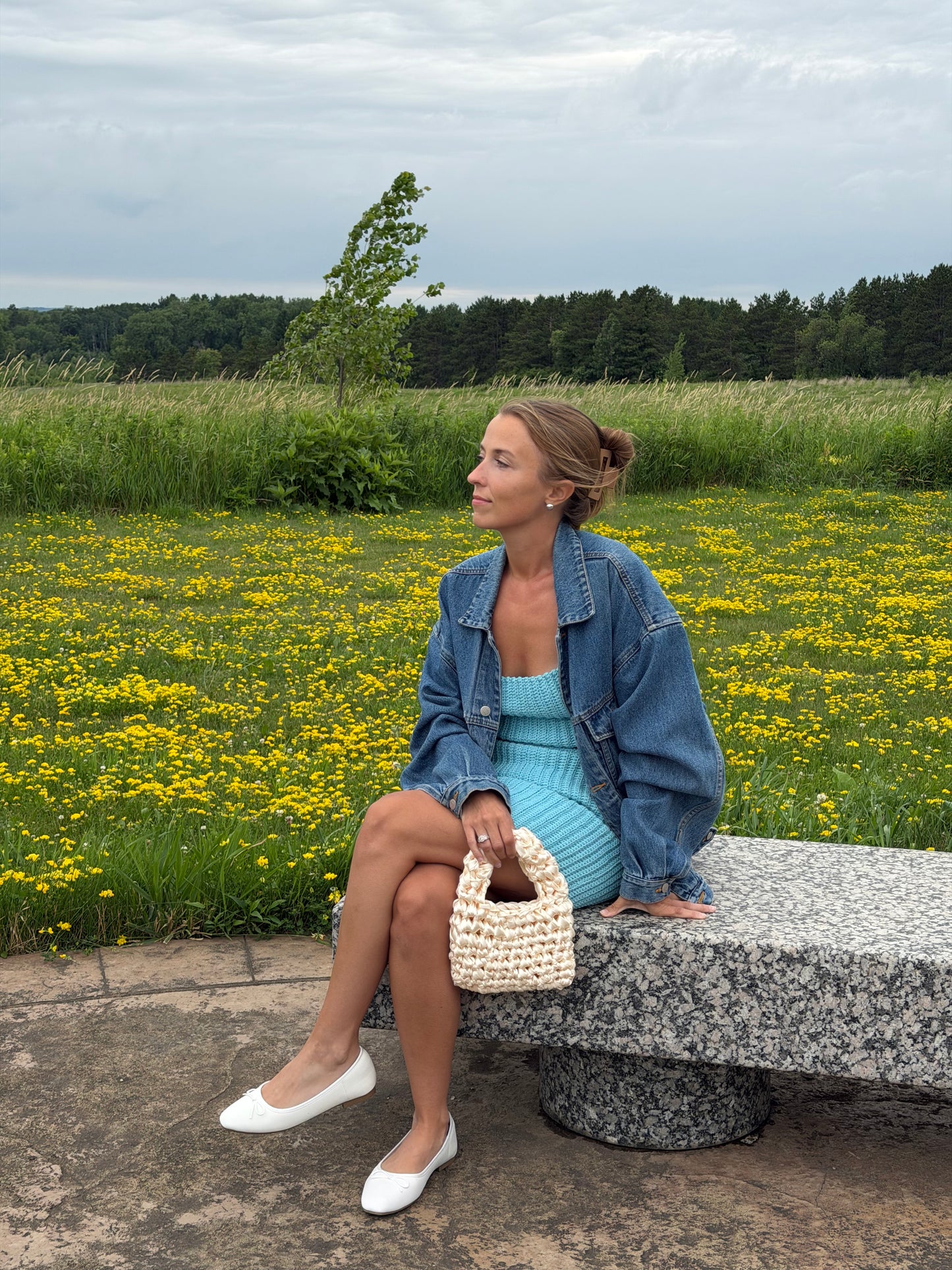 Cotton Open Back Mini Dress - Multiple Colors