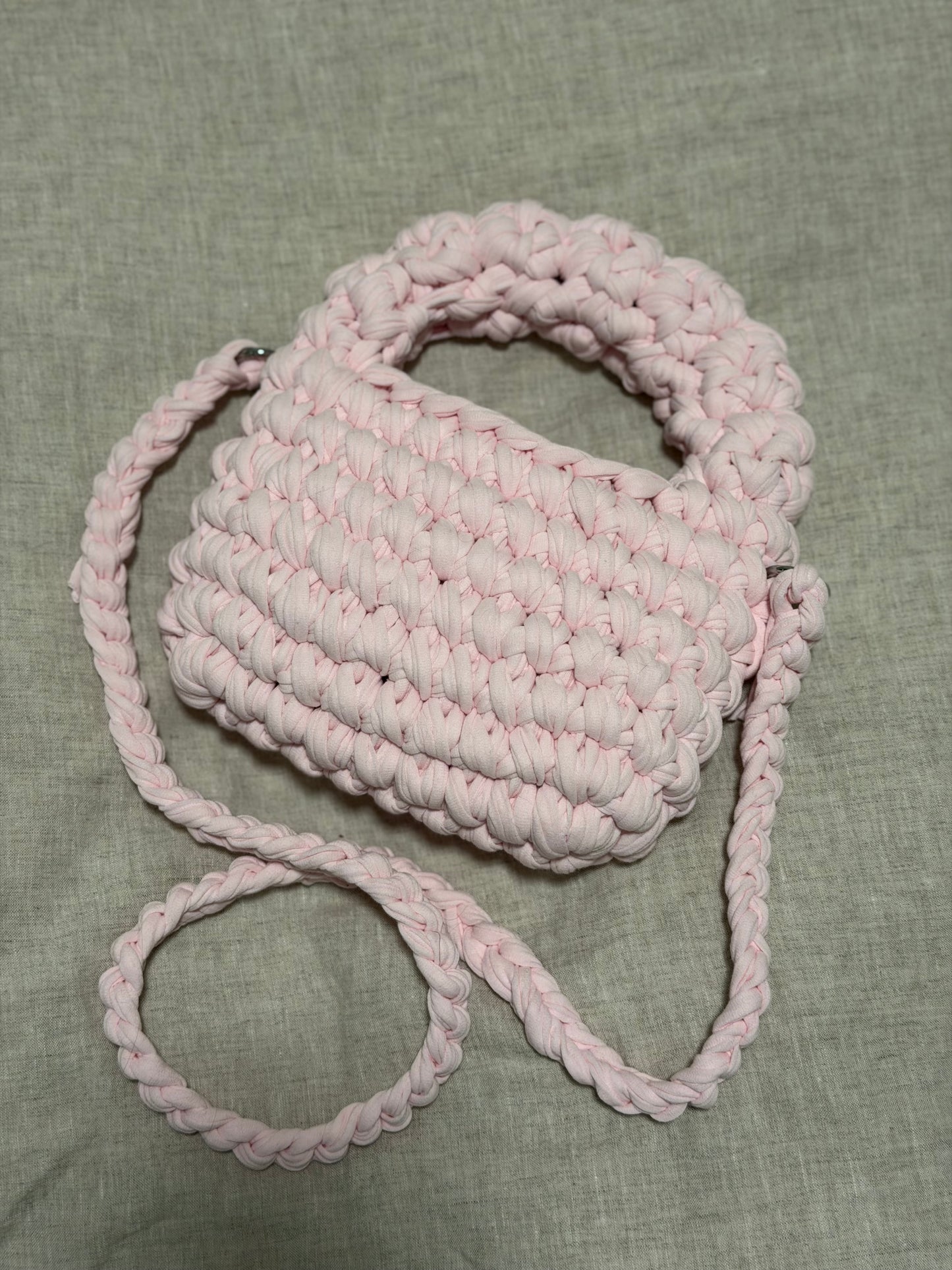MUSHROOM Bag - Blush Pink