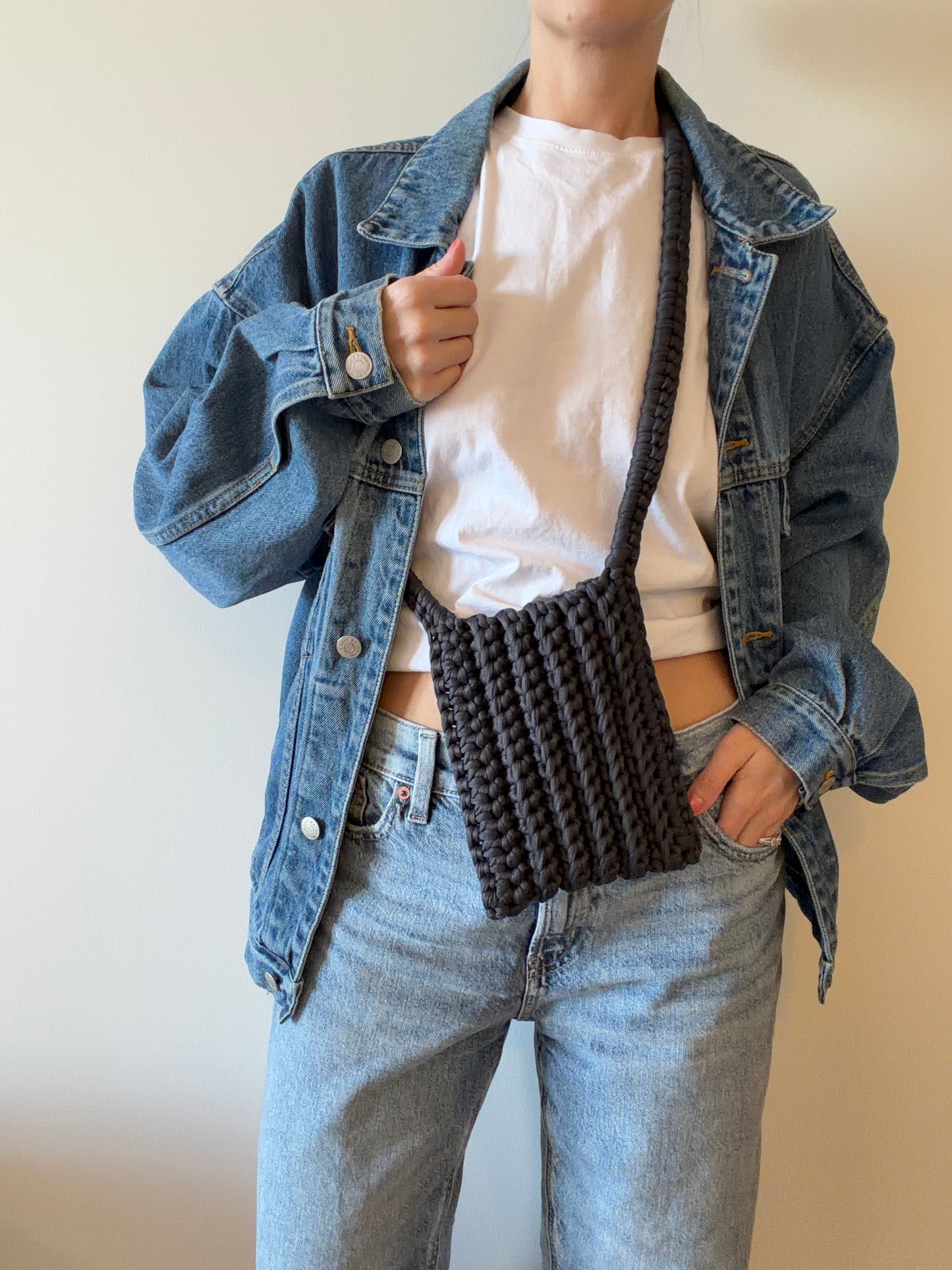 Cellphone Bag - Dark Denim Blue