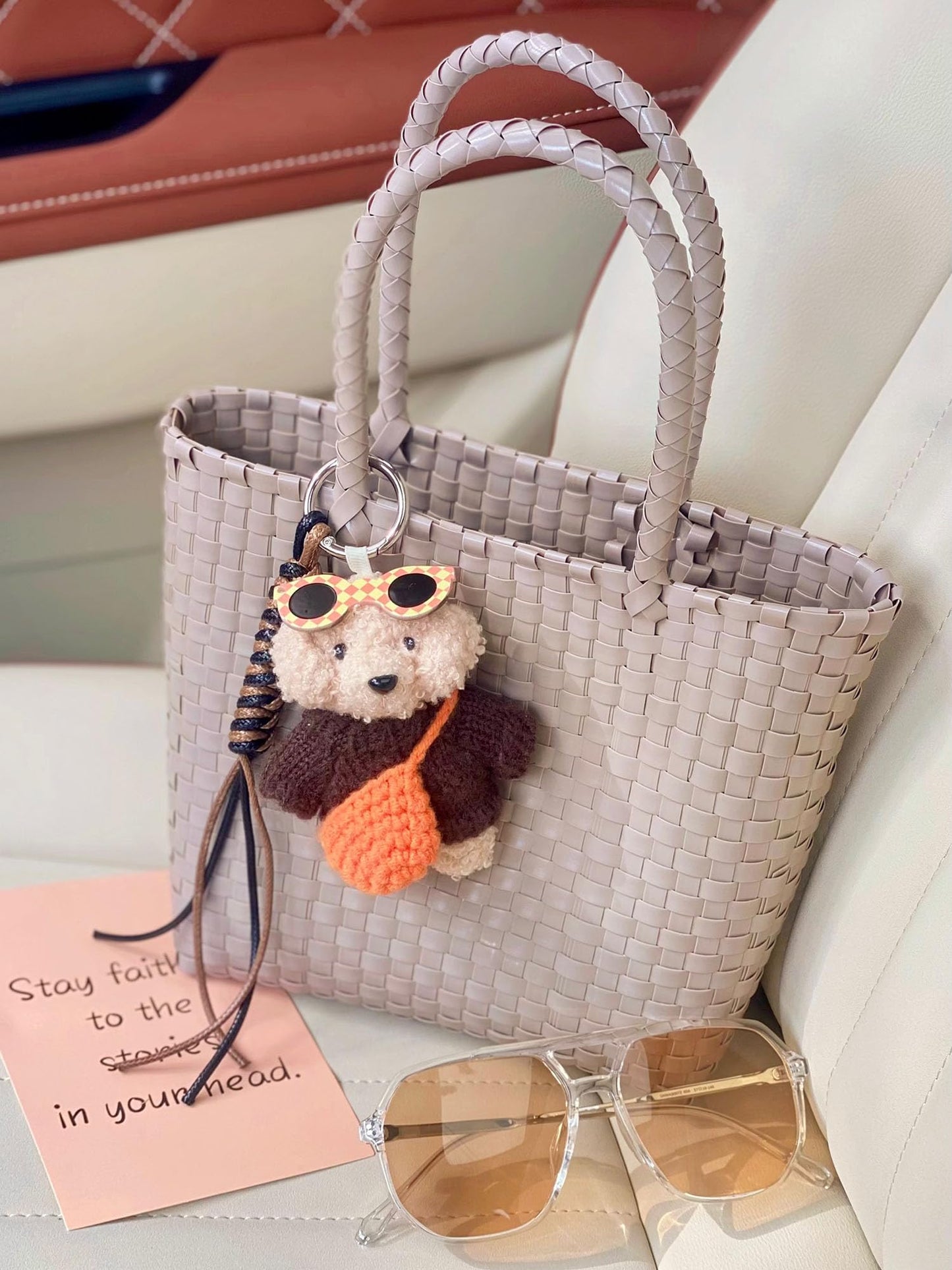 Personality Bag Charm Cluster
