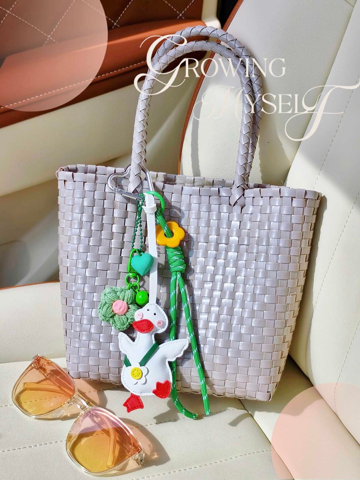 Personality Bag Charm Cluster