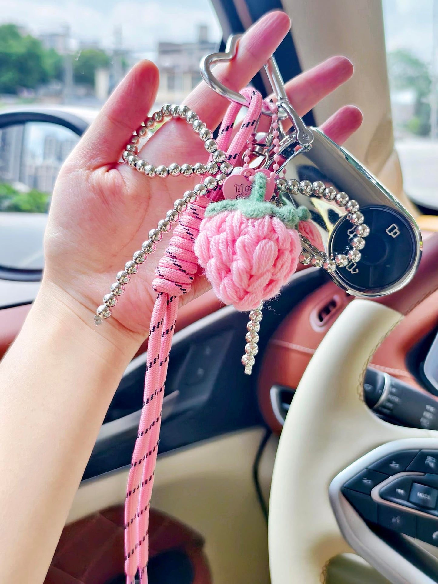 Personality Bag Charm Cluster