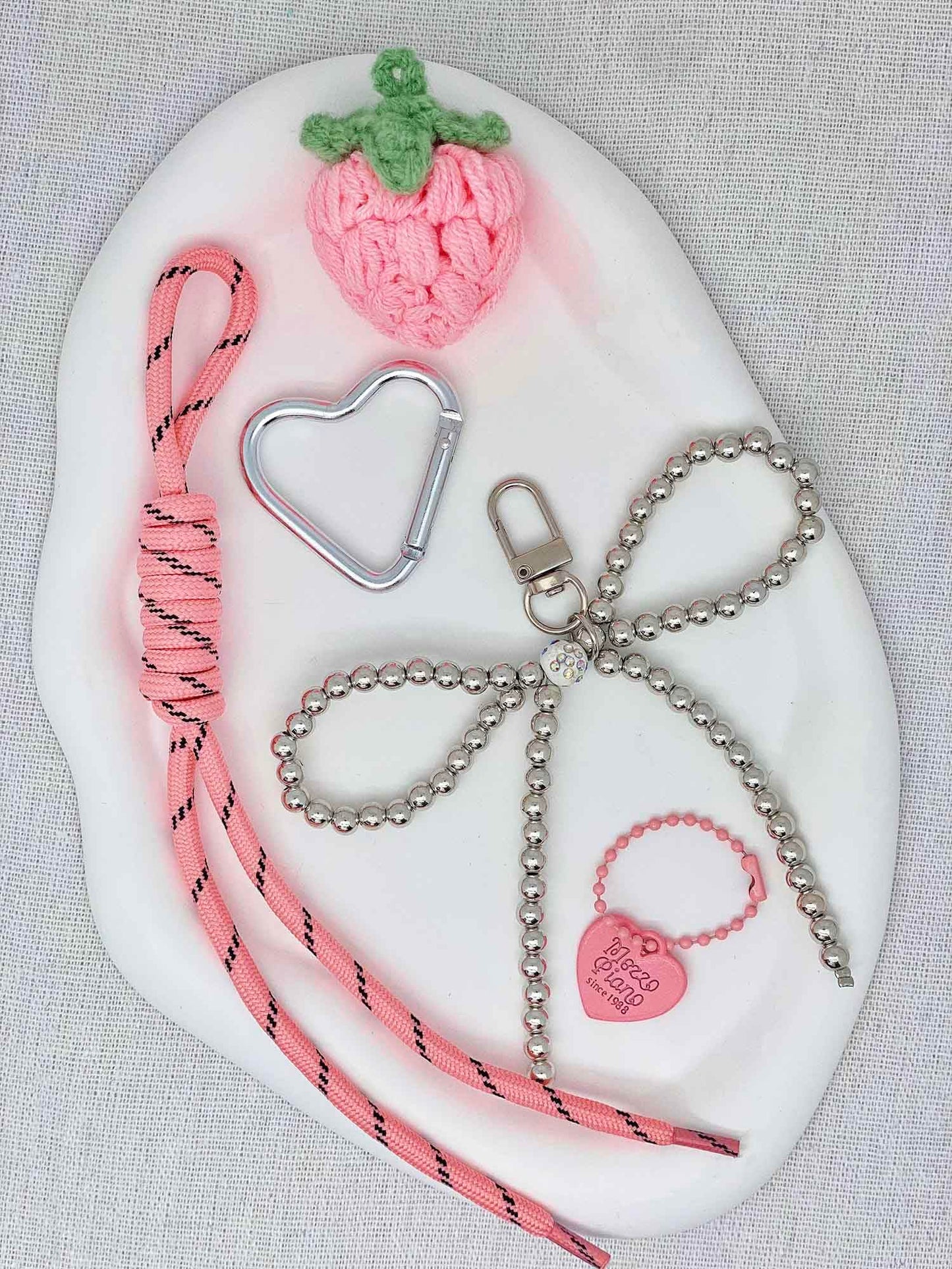 Personality Bag Charm Cluster