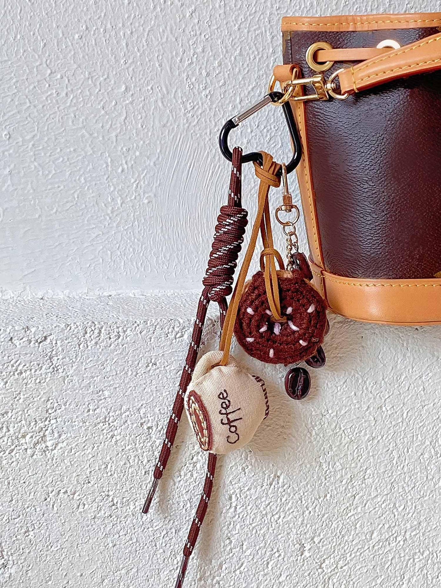 Personality Bag Charm Cluster