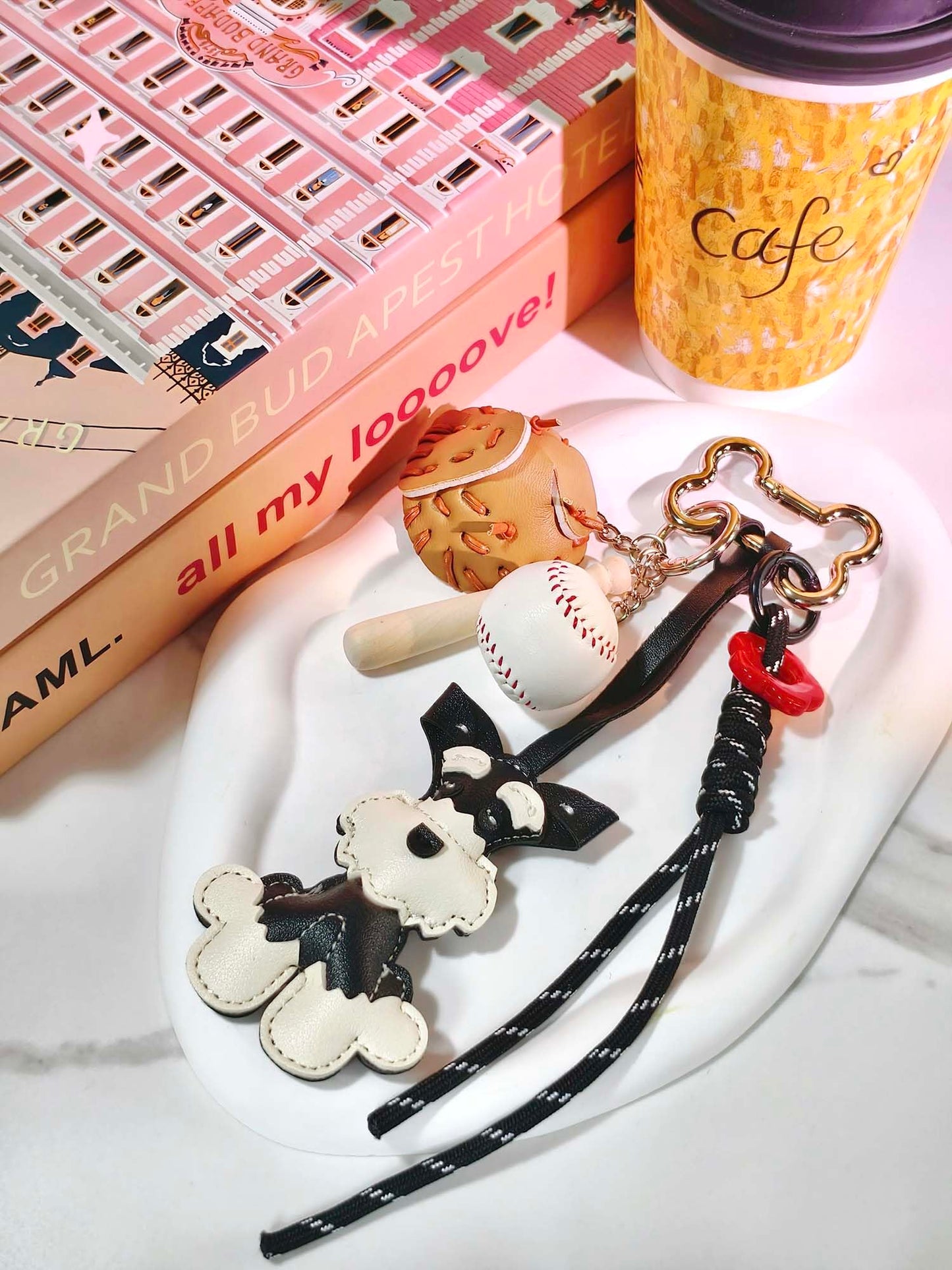 Personality Bag Charm Cluster