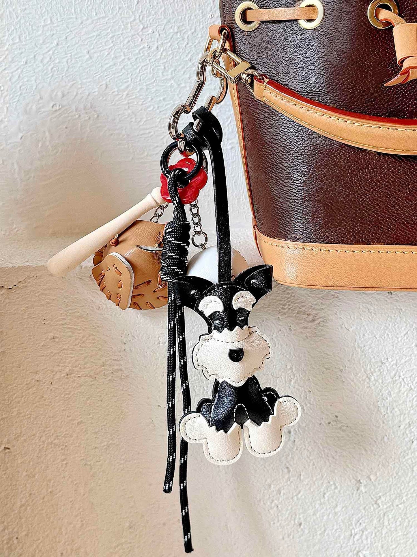 Personality Bag Charm Cluster