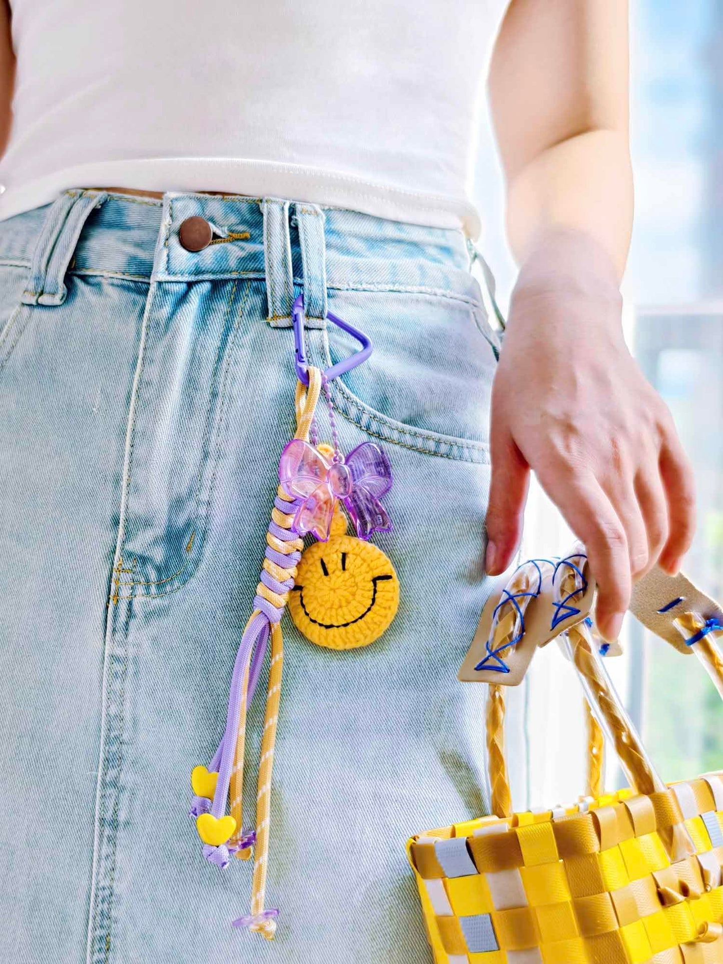 Personality Bag Charm Cluster