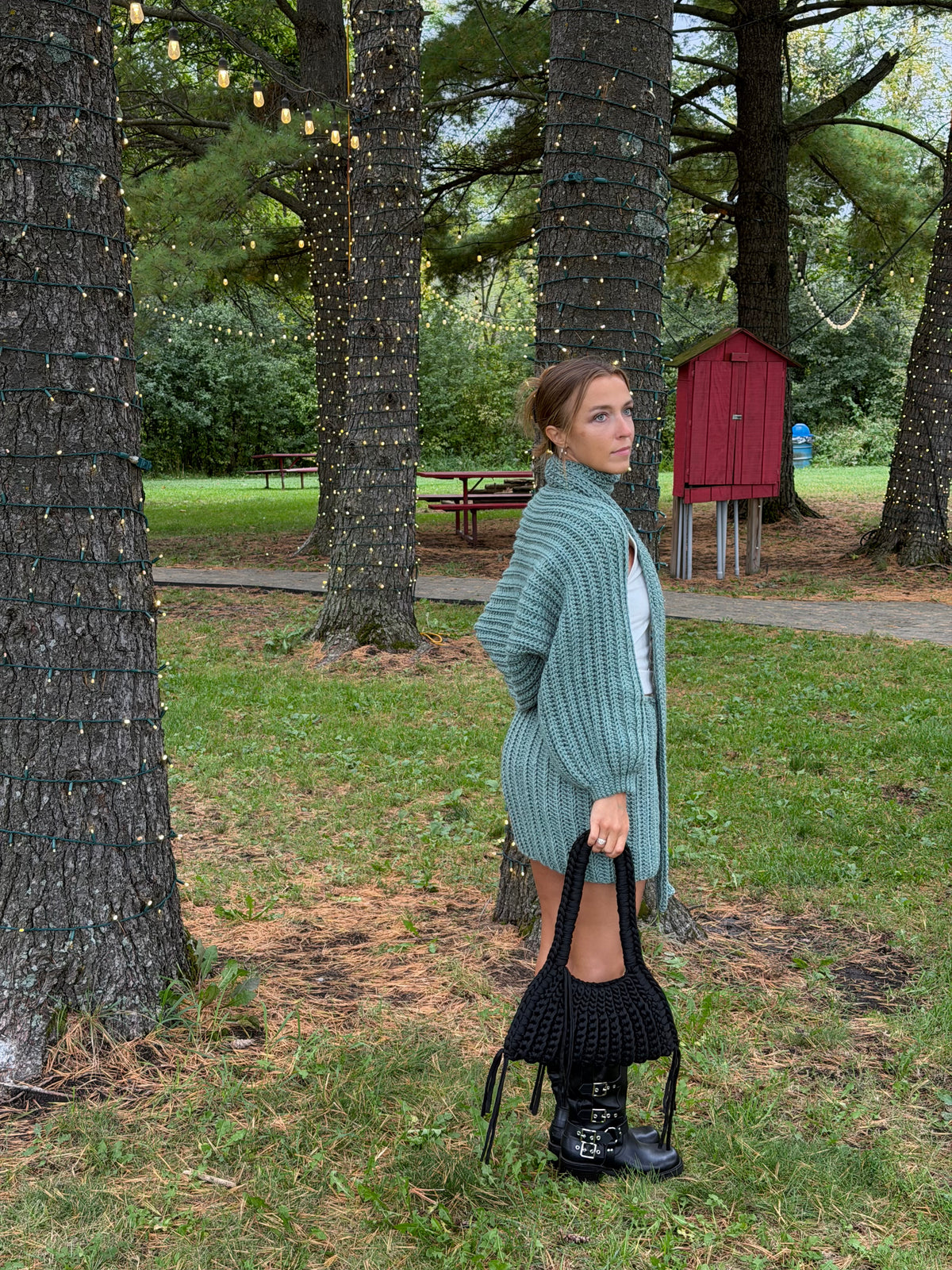 Wool Mini Skirt - Made to order