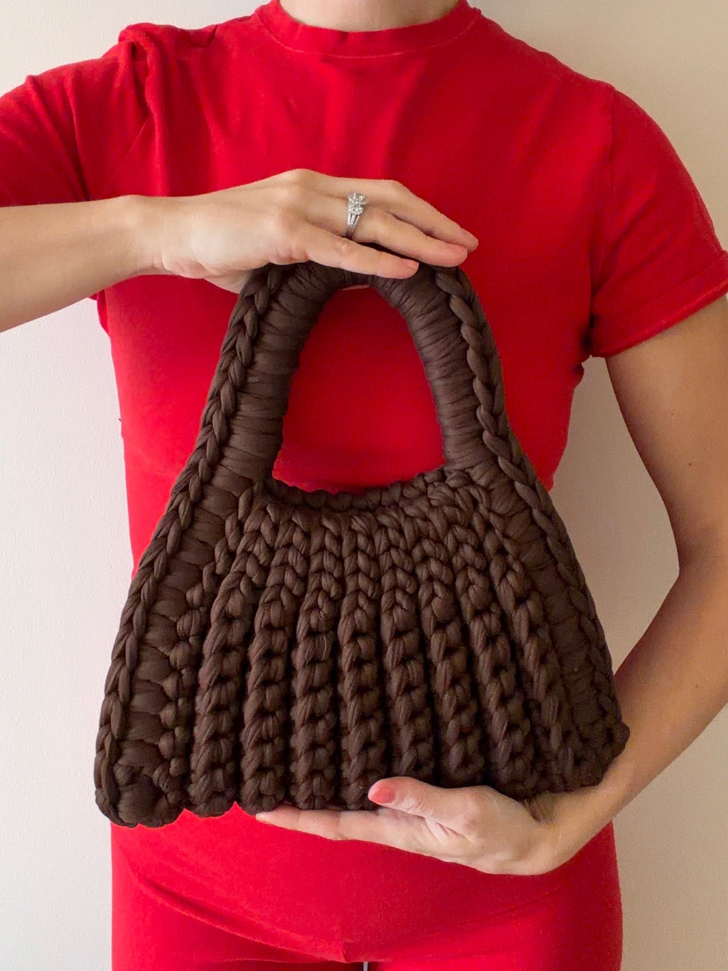 CLEO Handbag - Chocolate Brown