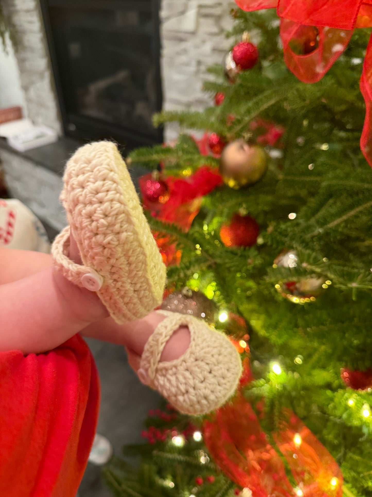 Crochet Baby Slippers -3 Colors