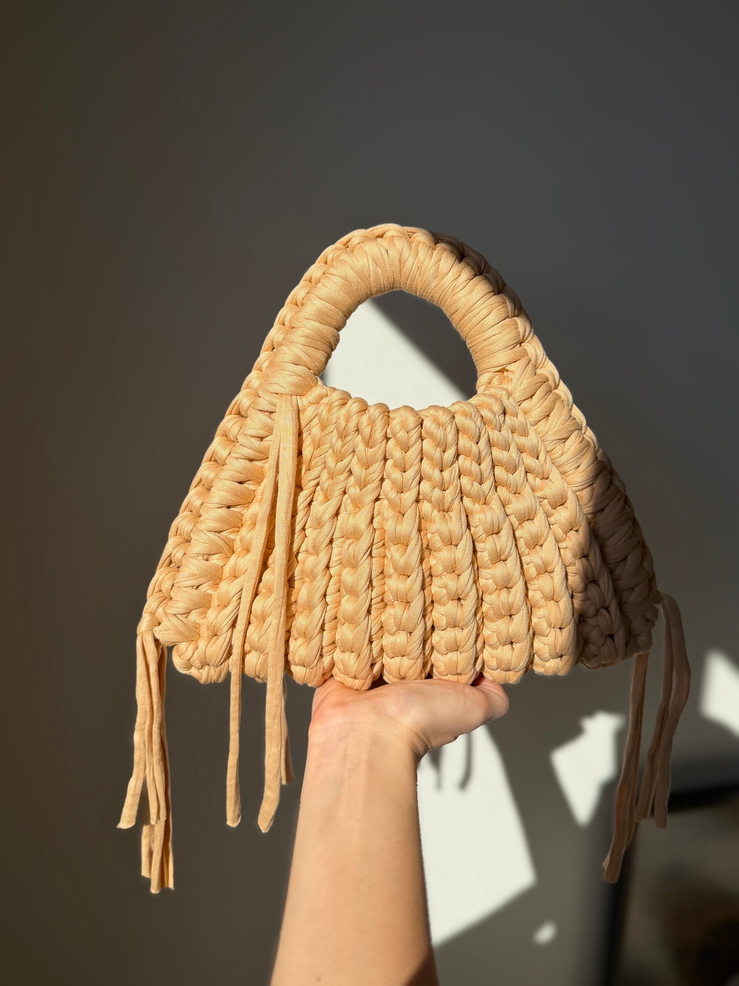 CLEO Handbag - Khaki Beige