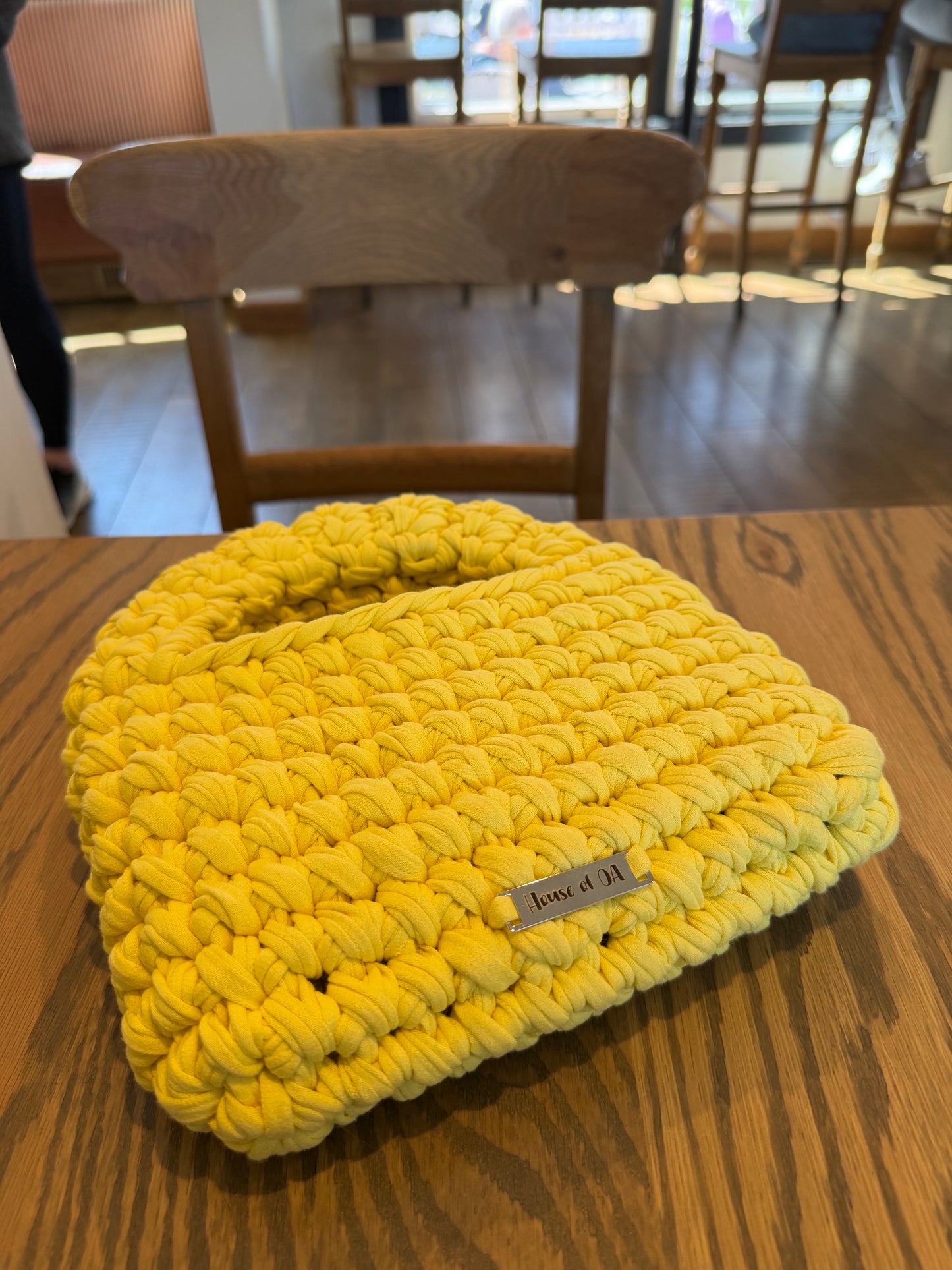 MUSHROOM Handbag -Sunshine Yellow