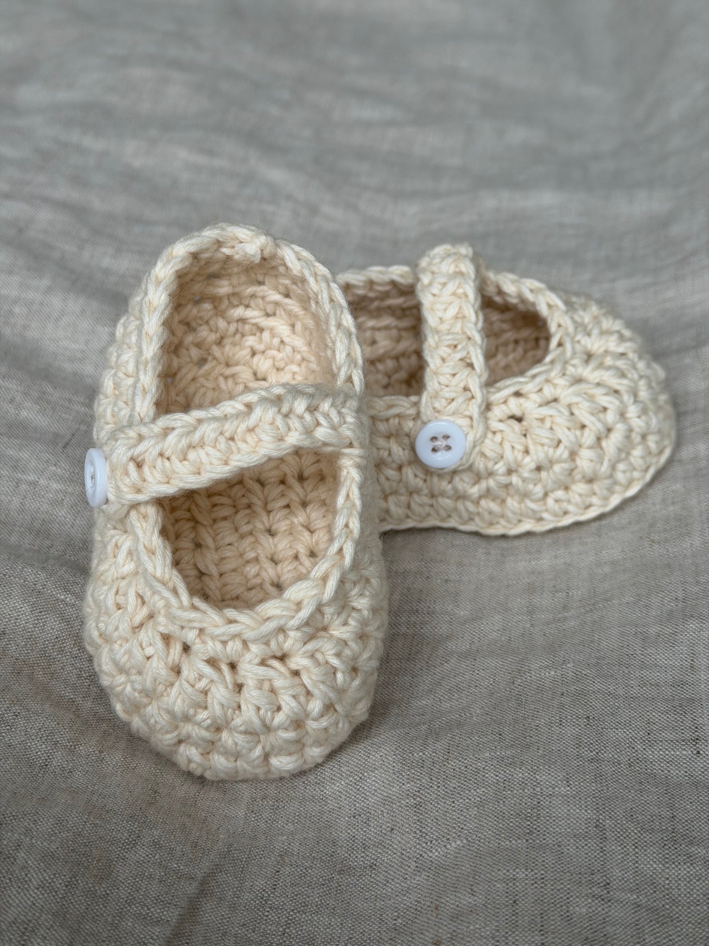 Crochet Baby Slippers -3 Colors