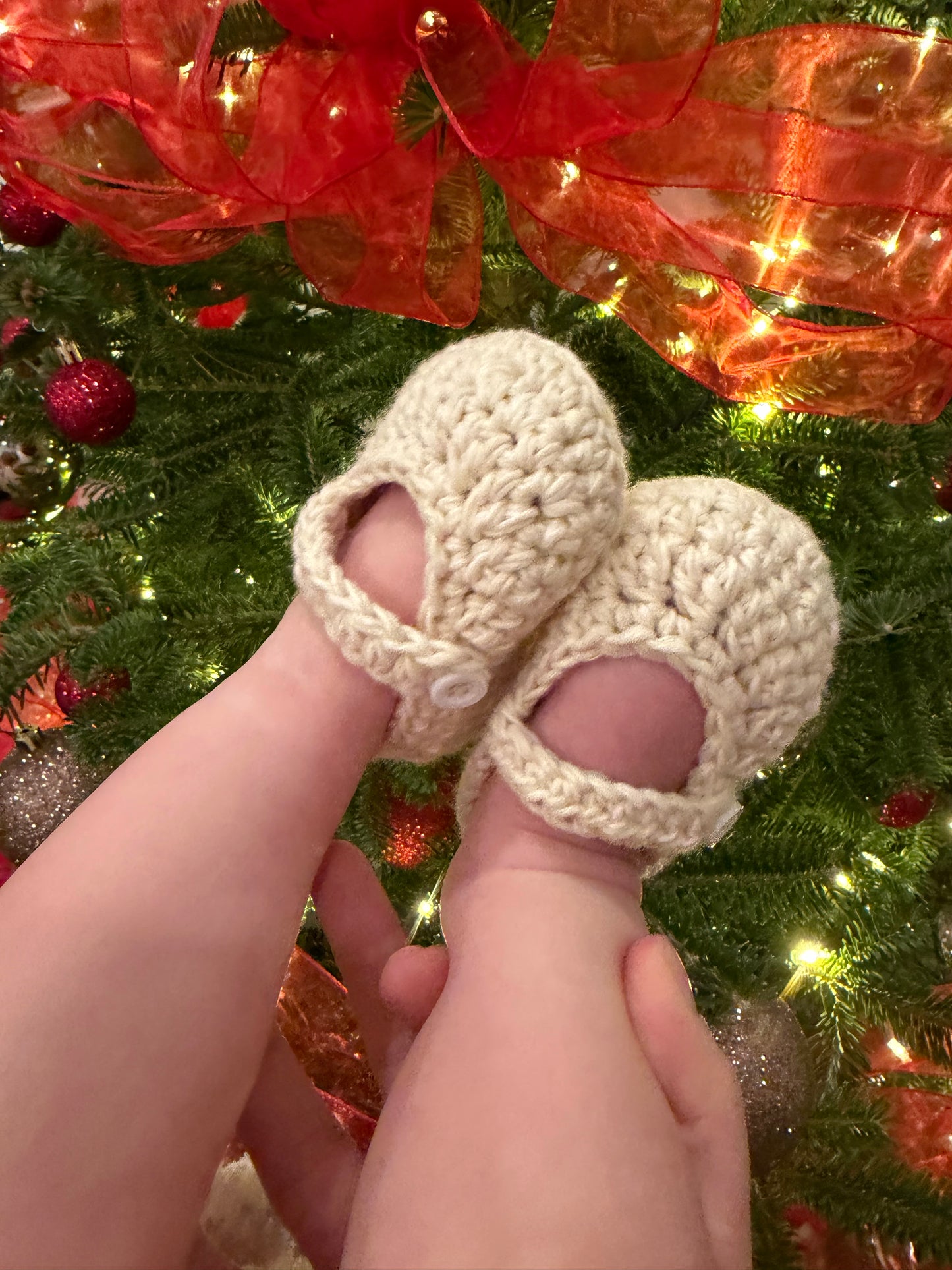 Crochet Baby Slippers -3 Colors