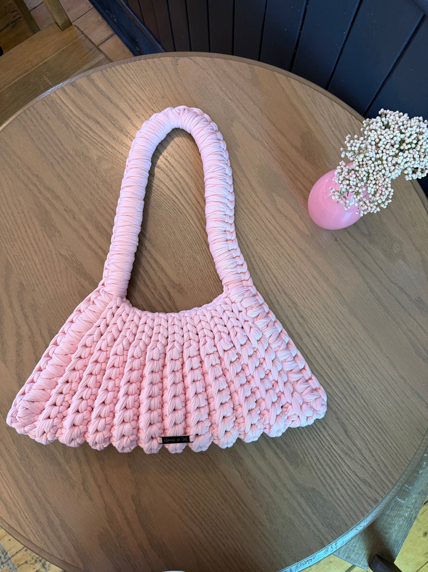 CLEO Shoulder Bag - Baby Pink