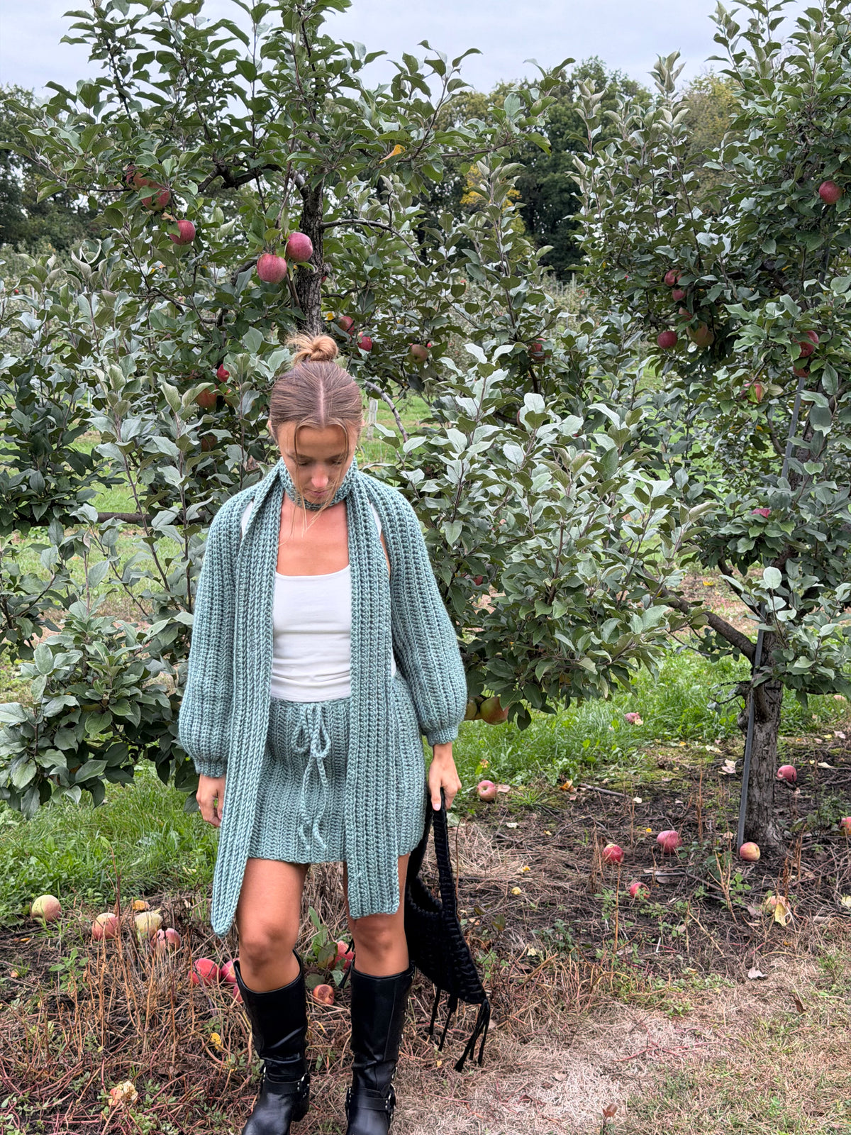 Wool Mini Skirt - Made to order