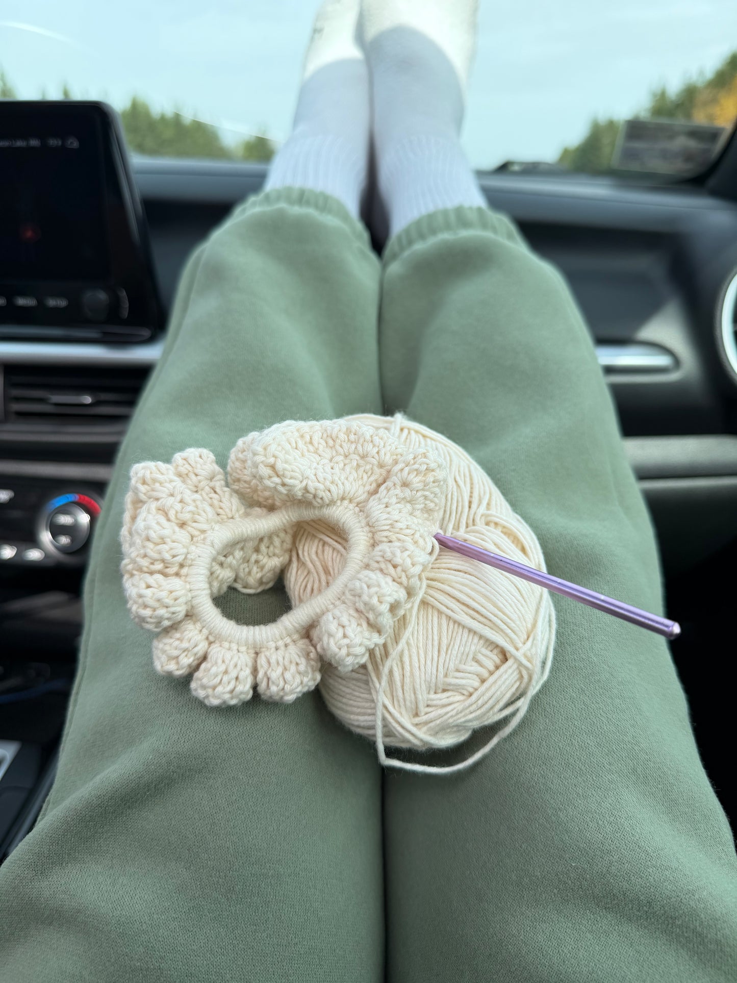 Cotton Scrunchie