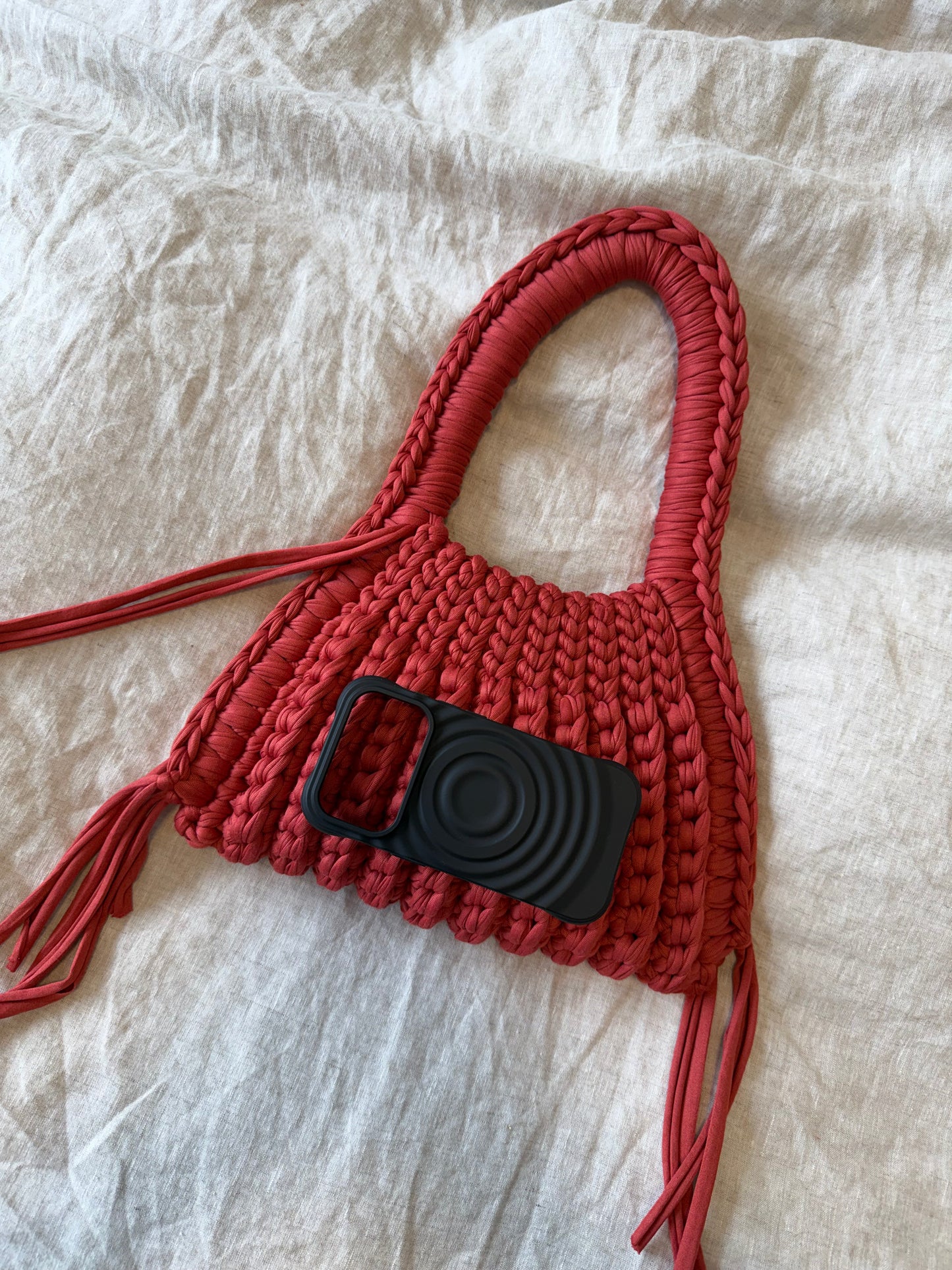 CLEO Shoulder Bag -Red