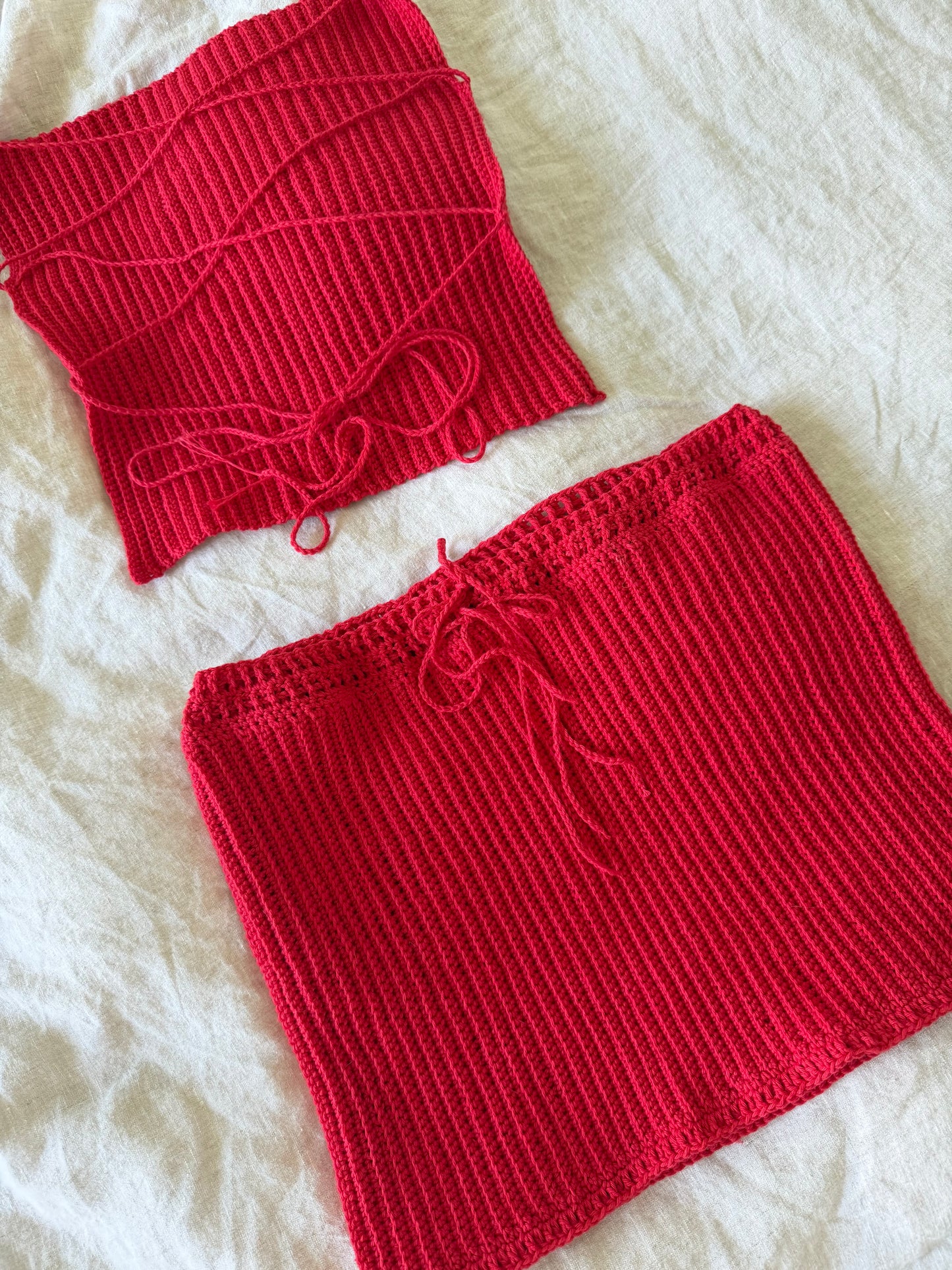 Cotton Mini Skirt