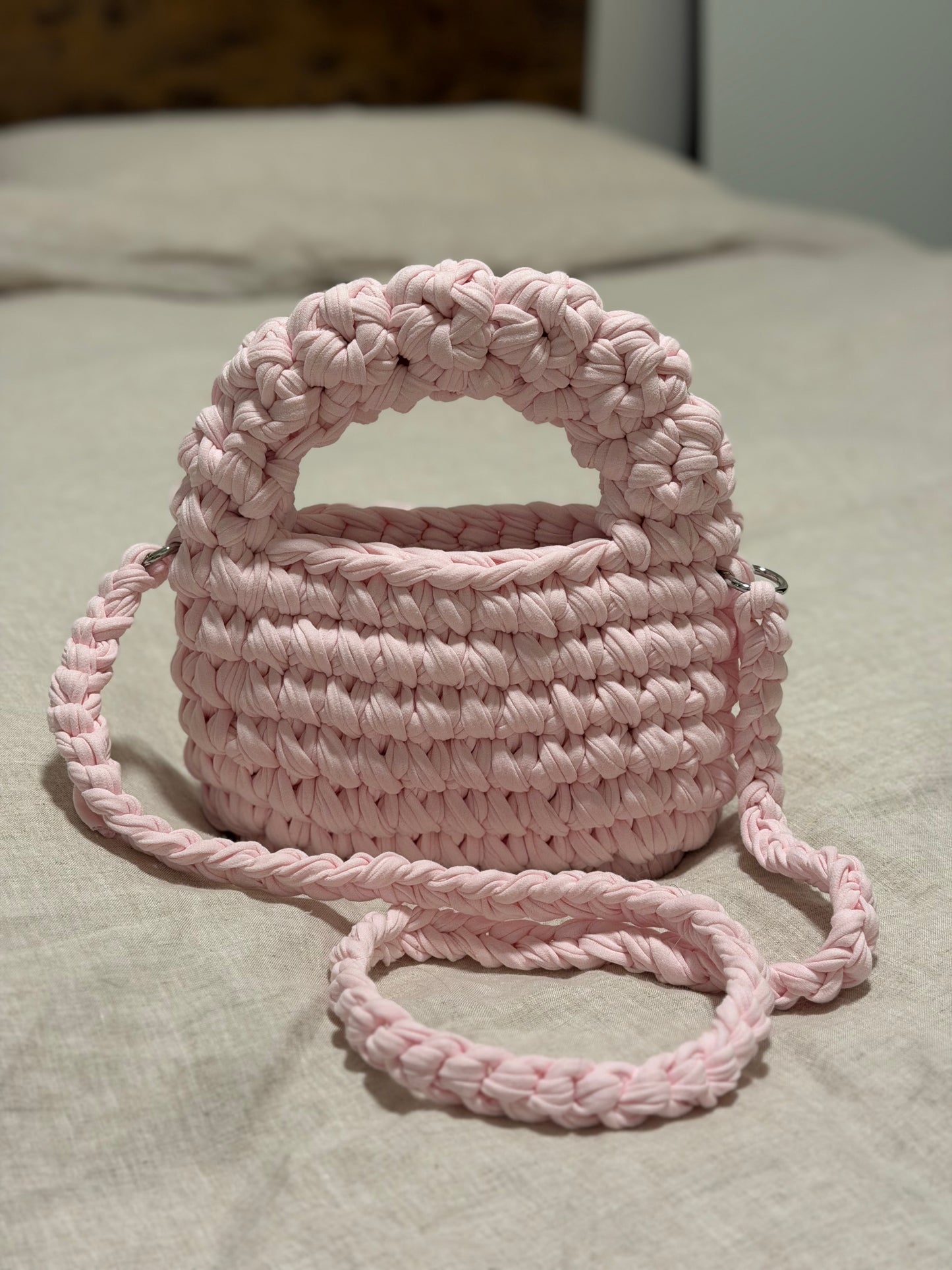 MUSHROOM Bag - Blush Pink