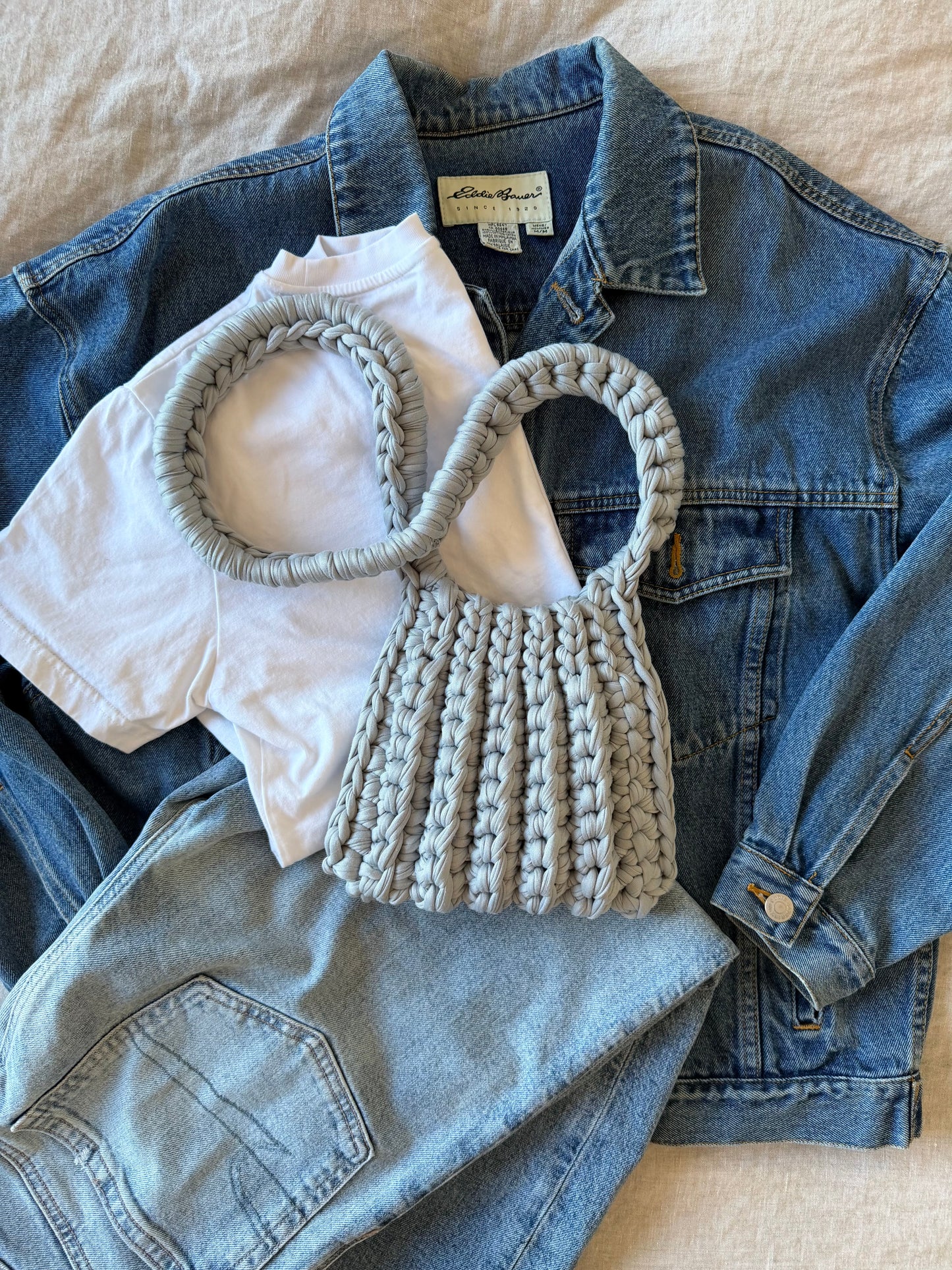 CROSSBODY Bag - Light Gray