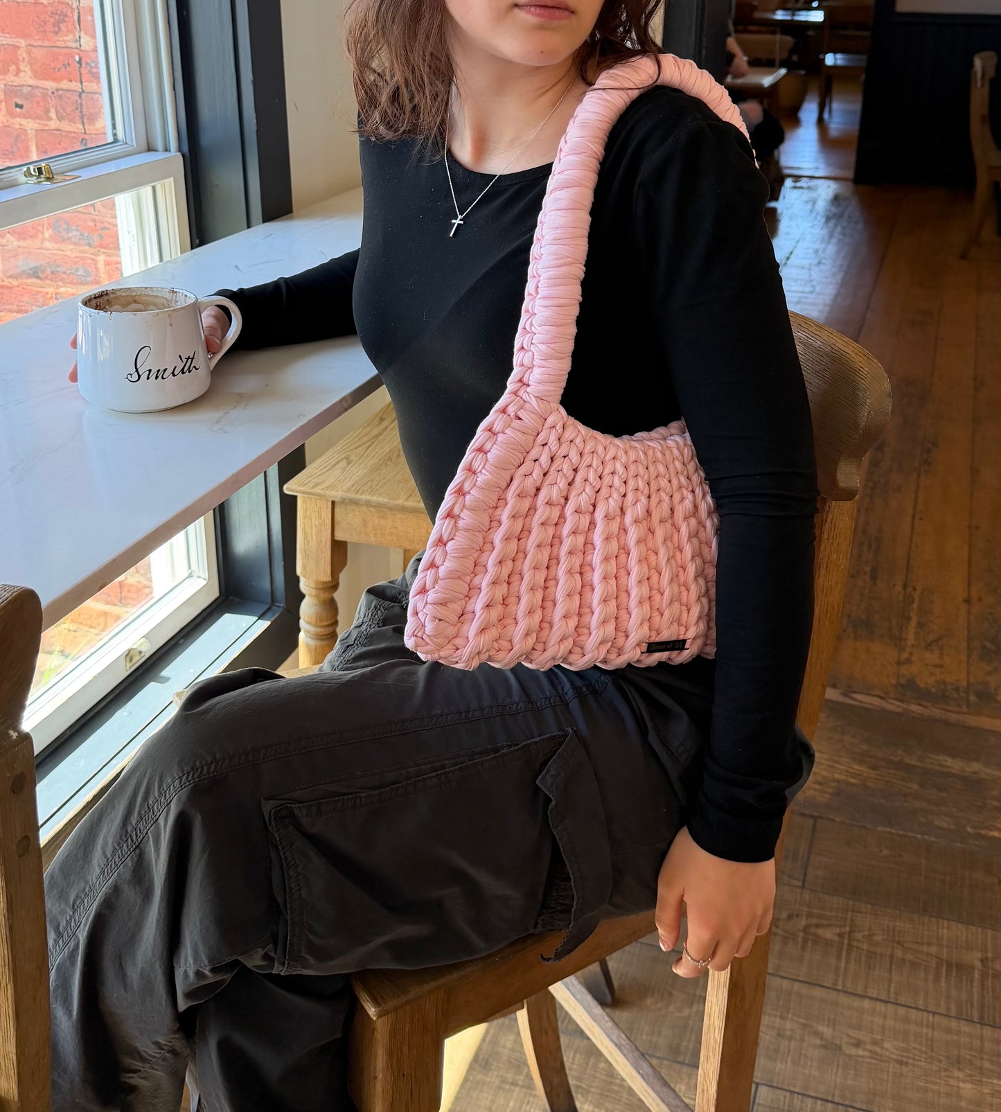 CLEO Shoulder Bag - Baby Pink