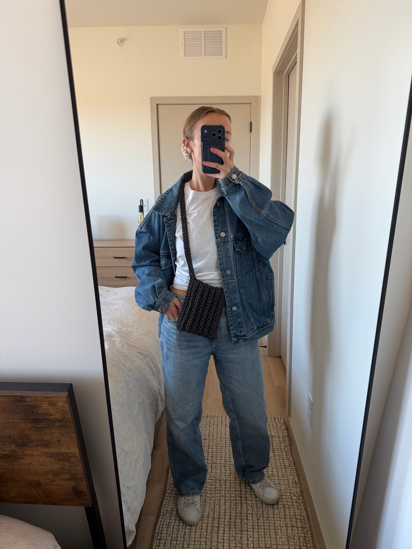 Cellphone Bag - Dark Denim Blue