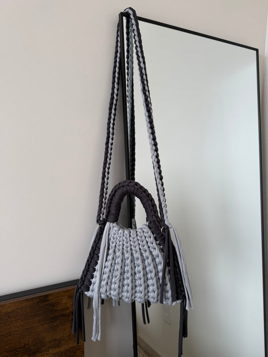 CLEO Handbag - Denim Blue Block