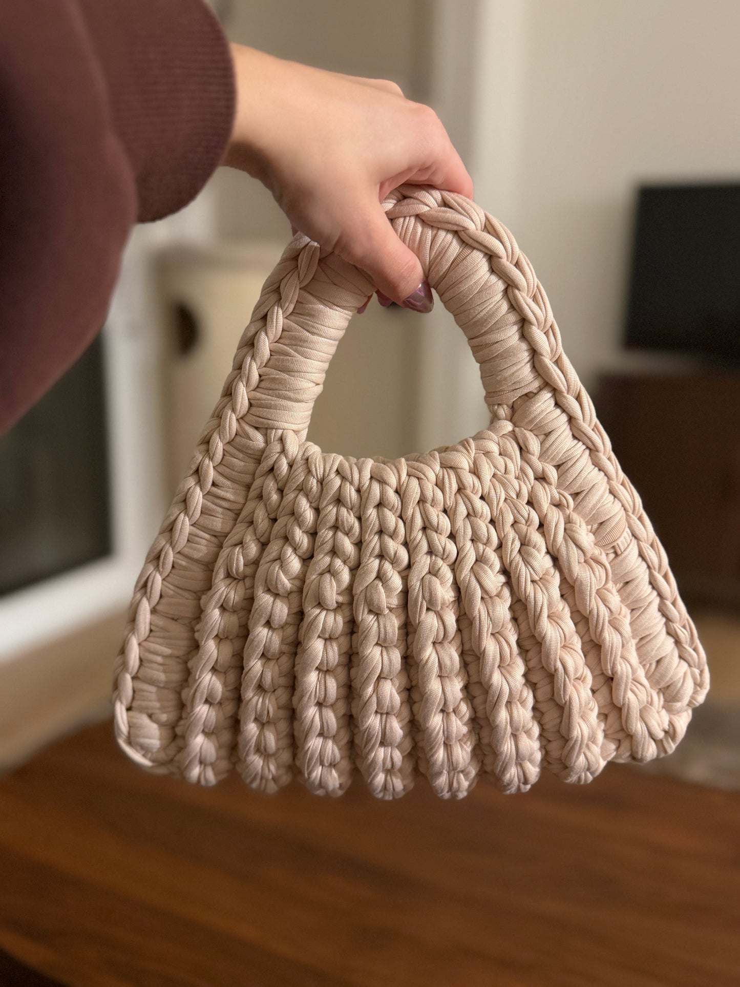 CLEO Handbag - Beige