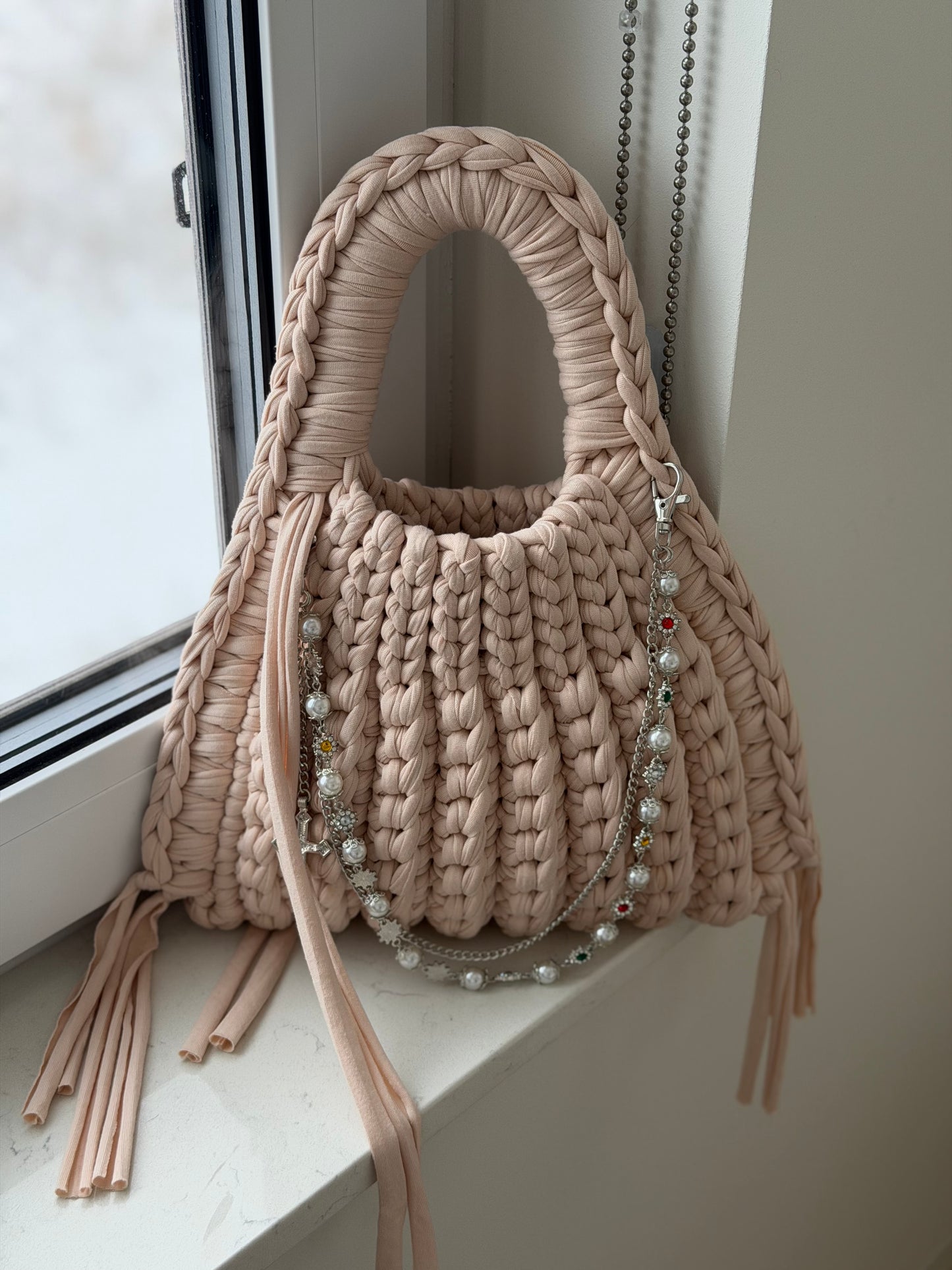 CLEO Handbag - Beige