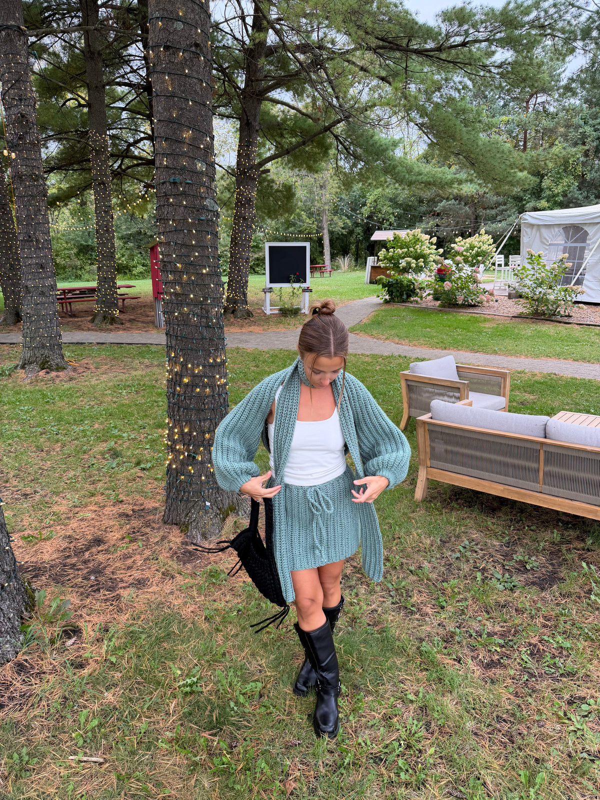 Wool Mini Skirt - Made to order