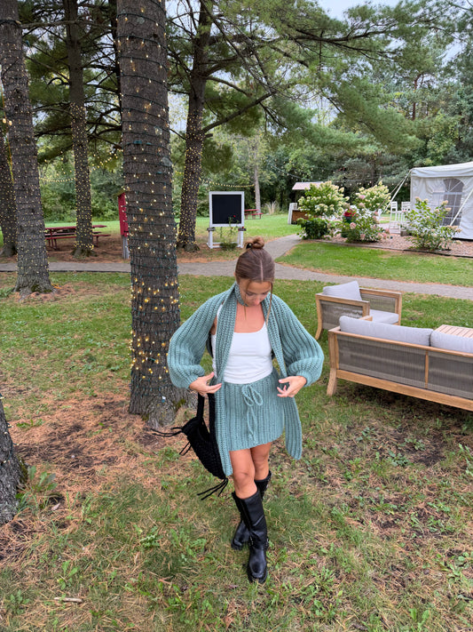 Wool Mini Skirt - Made to order