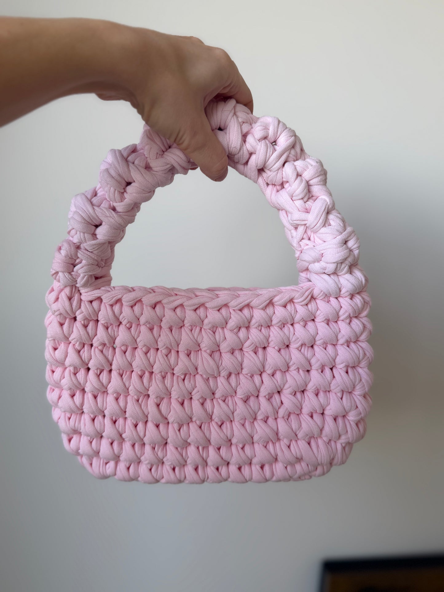 MUSHROOM Bag in Light Pink