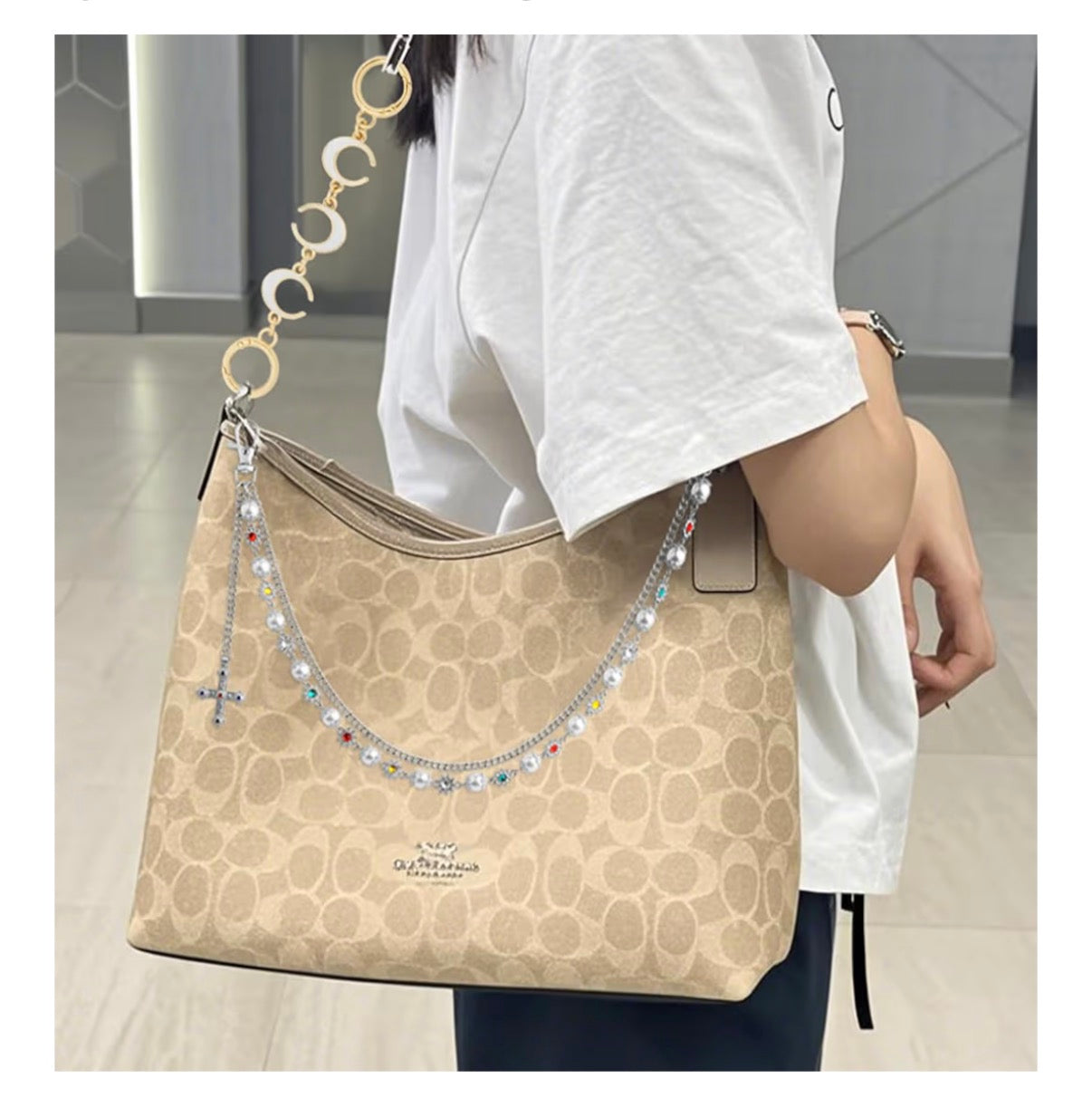 Cross Purse Chain