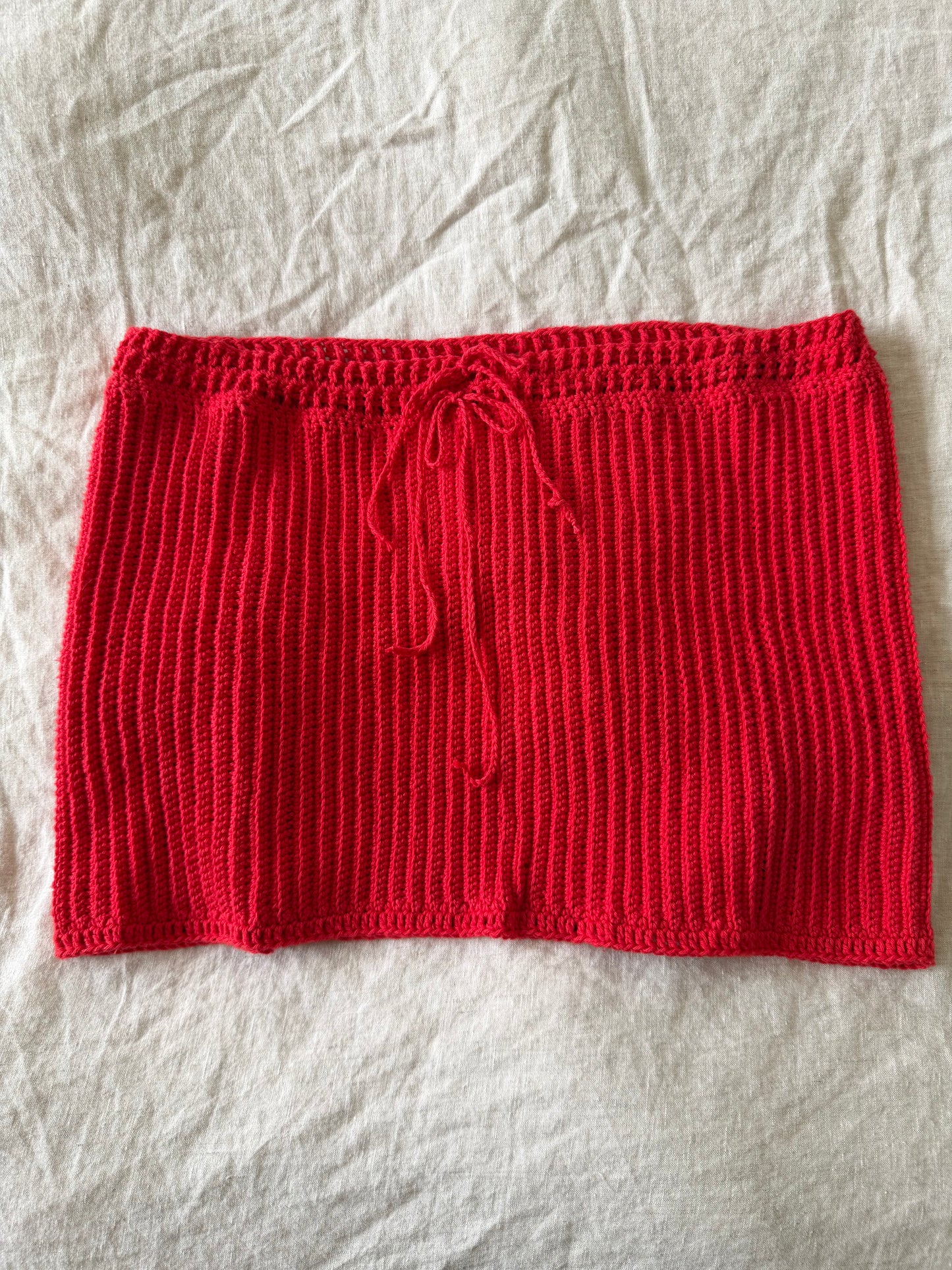 Cotton Mini Skirt