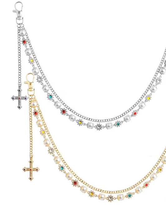 Cross Purse Chain