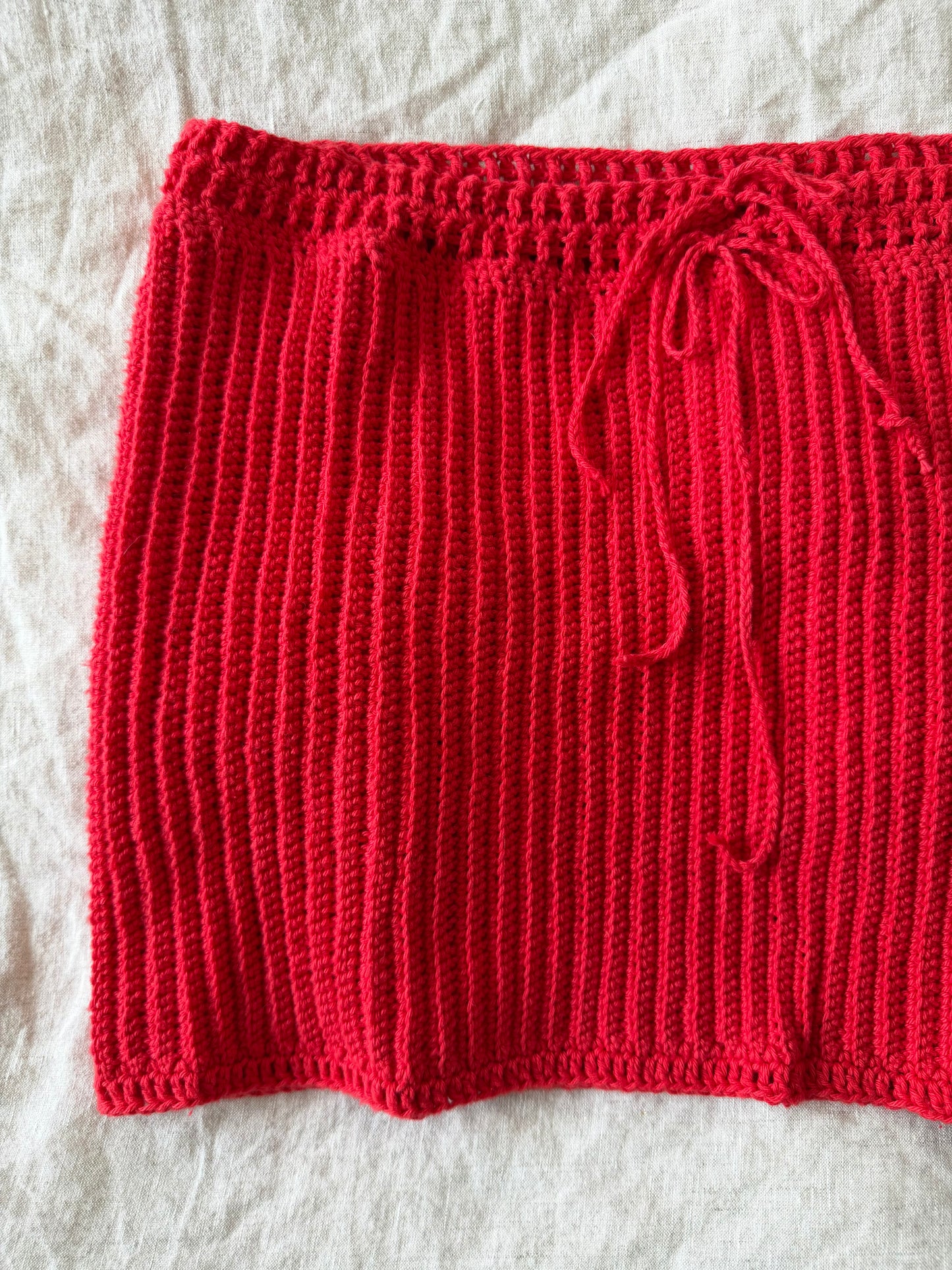 Cotton Mini Skirt