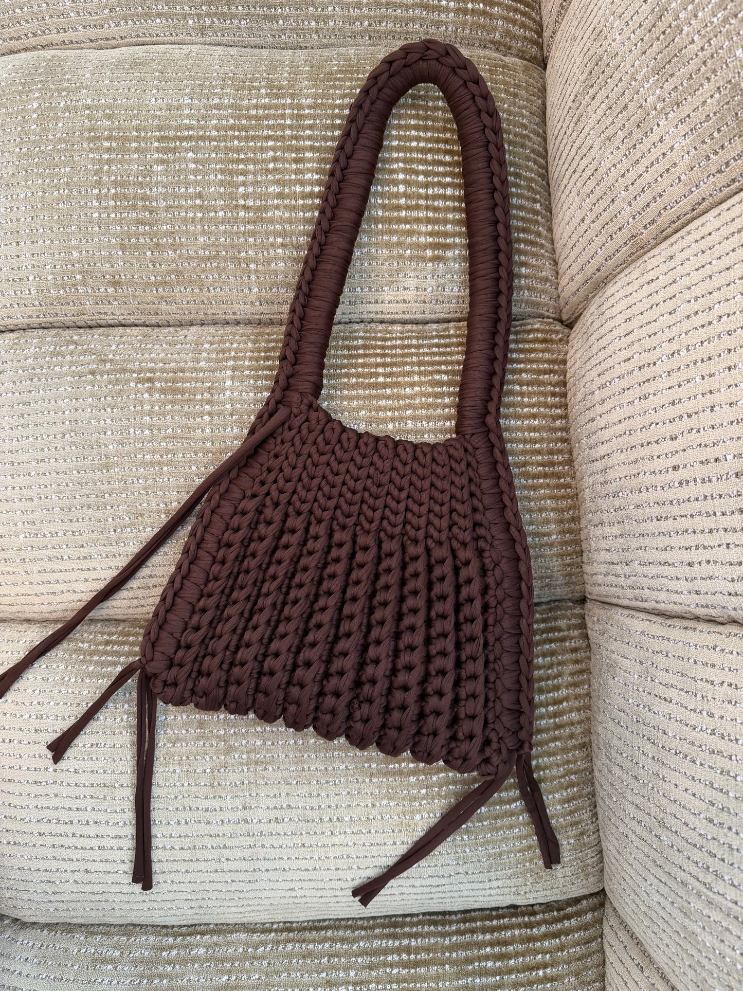 CLEO Shoulder Bag - Dark Brown XL