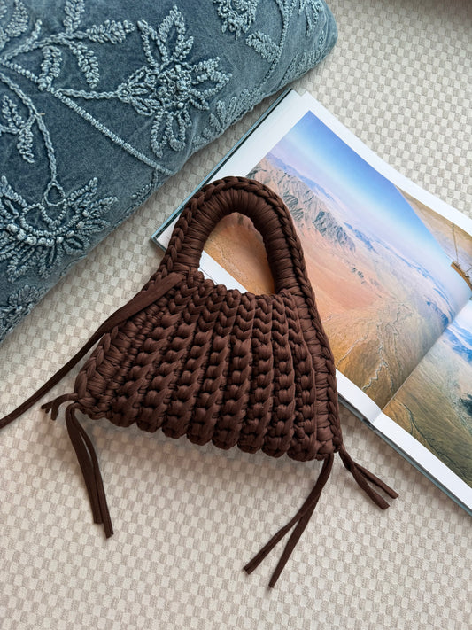 CLEO Handbag - Dark Brown