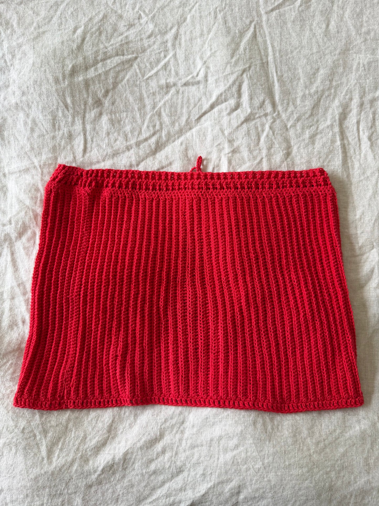 Cotton Mini Skirt