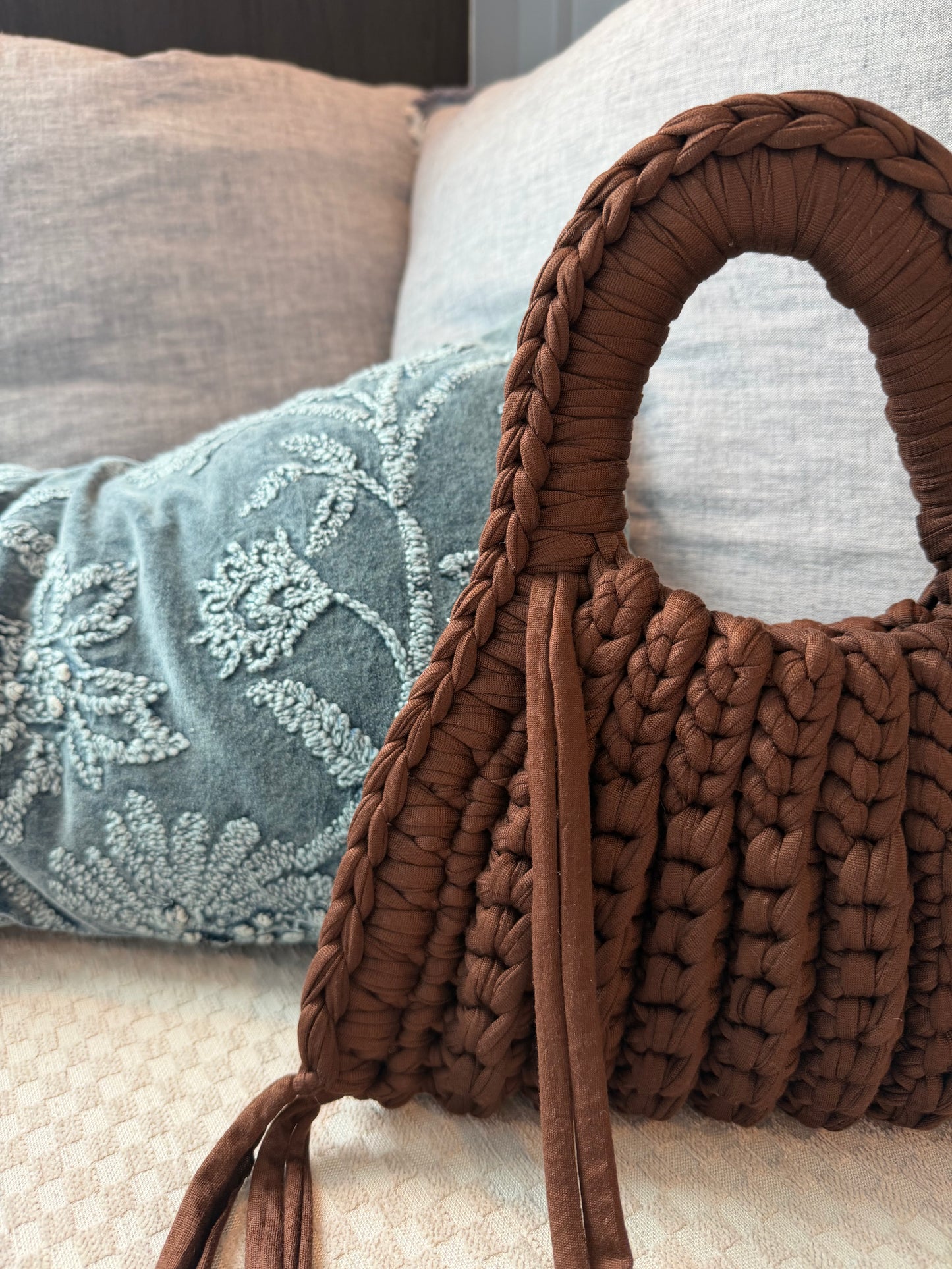 CLEO Handbag - Dark Brown