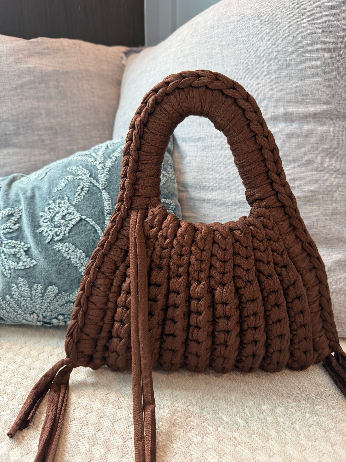 CLEO Handbag - Dark Brown