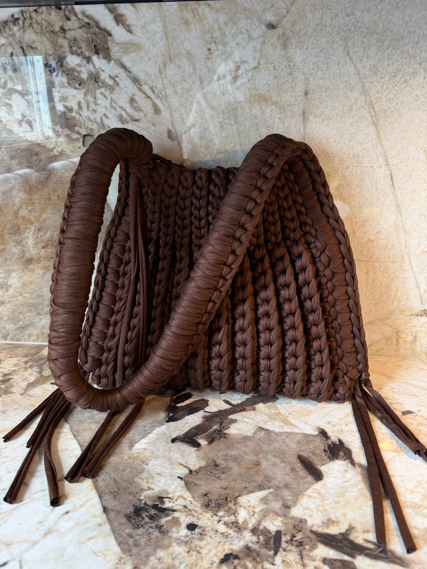 CLEO Shoulder Bag - Dark Brown XL