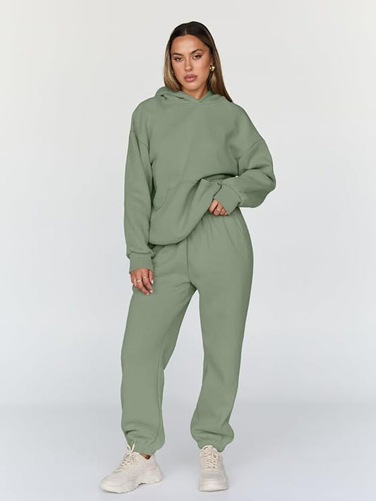 Oversized Hoodie and Sweatpants Set